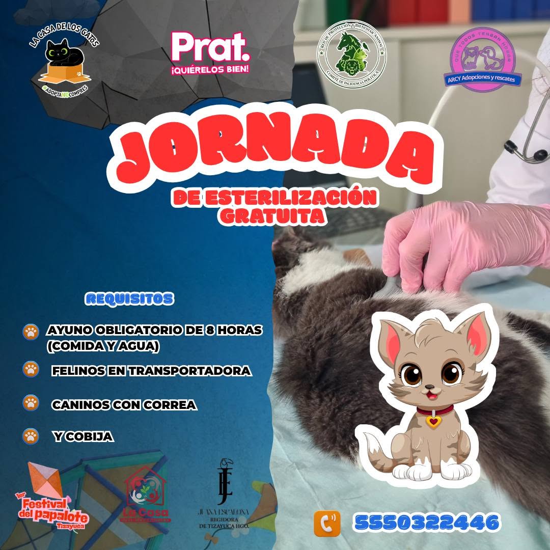 Jornada de esterilización gratuita